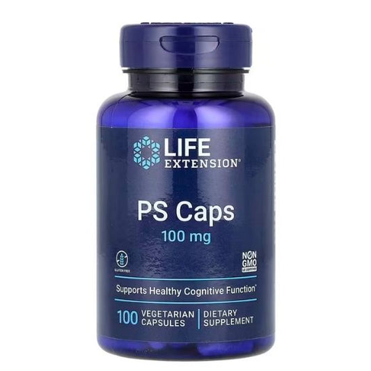 PS Caps, 100mg, 100 vcaps, Life Extension - Vitax.ro