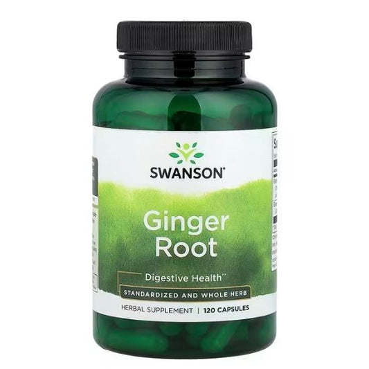 Ginger Root, 120 caps, Swanson - Vitax.ro