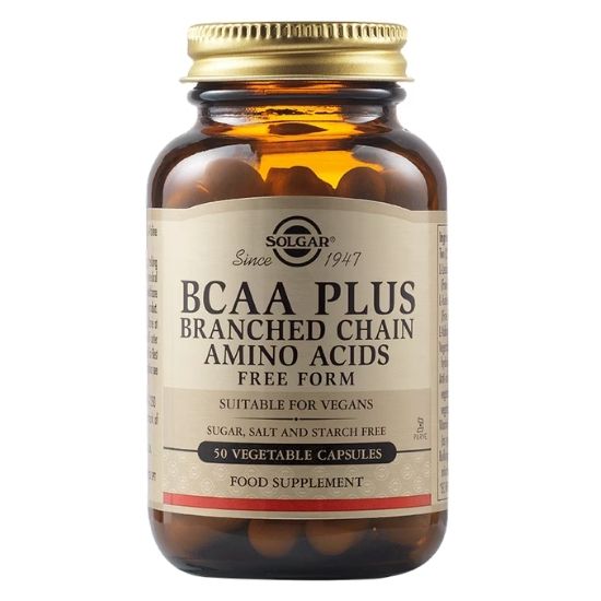 BCAA Plus, 50 caps, Solgar | Vitax.ro