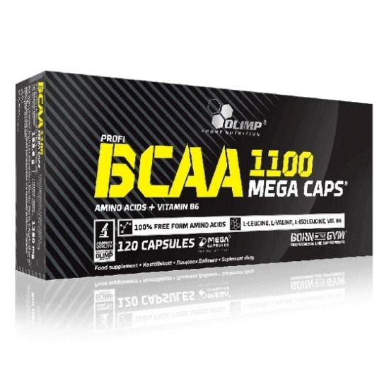 BCAA 1100 Mega Caps, 120 caps, Olimp Nutrition