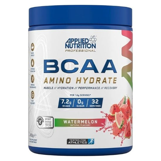 BCAA Amino-Hydrate, Watermelon, 450g, Applied Nutrition - Vitax.ro