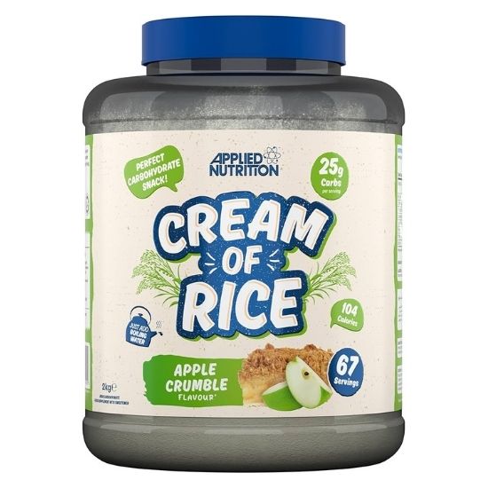 Cream of Rice, Apple Crumble, 2000g, Applied Nutrition