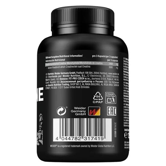 Pure Creatine, 100 caps, Weider