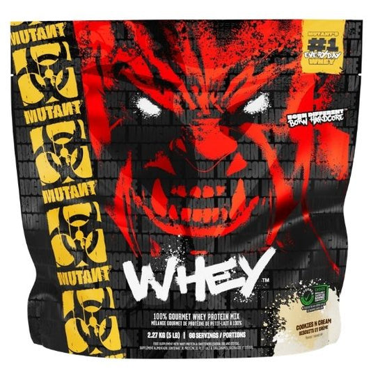 Mutant Whey, Cookies & Cream, 2270g, Mutant - Vitax.ro
