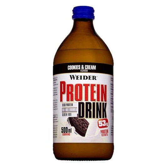 Protein Drink, Cookies, 500ml, Weider