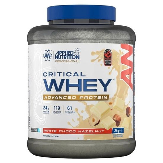 Critical Whey, White Choco Hazelnut, 2000g, Applied Nutrition