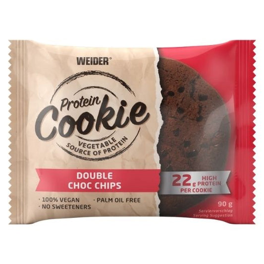Protein Cookies, Double Choc Chips, 90g, Weider