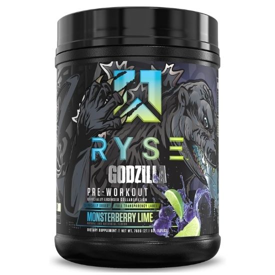 Godzilla Pre-Workout, Monsterberry Lime, 796g, RYSE
