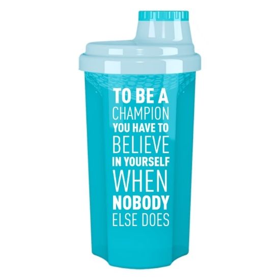 Shaker Quote, Turcoaz, 500ml, Dorian Yates - Vitax.ro