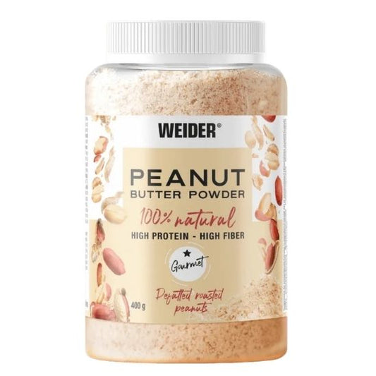 Peanut Butter, Natural Powder, 400 g, Weider
