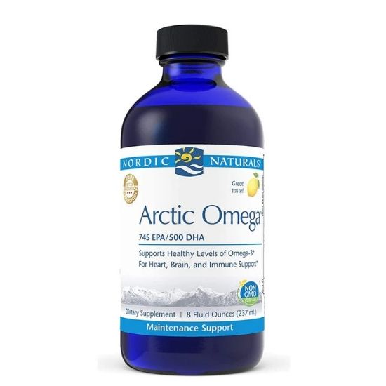Arctic Omega, Lemon, 237 ml, Nordic Naturals - Vitax.ro