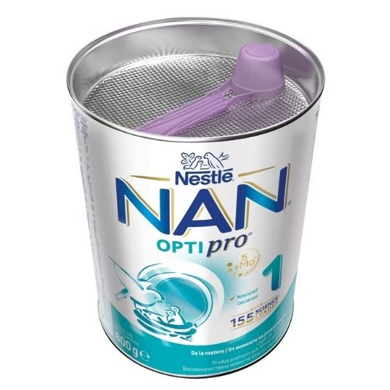 Nan 1 Optipro HMO, Lapte de inceput, 0-6 luni, 800 g, Nan | Vitax.ro