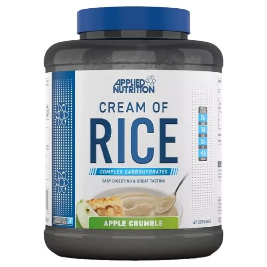 Cream of Rice, Apple Crumble, 2000g, Applied Nutrition