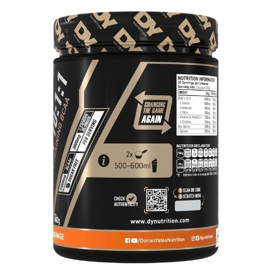 HIT BCAA 10:1:1, Orange, 400g, Dorian Yates