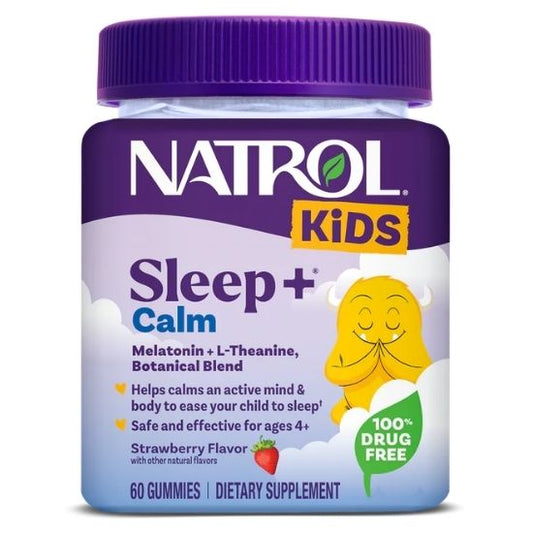 Kids Sleep + Calm, Strawberry, 60 gummies, Natrol