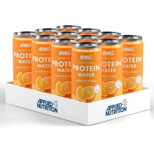 Sparkling Protein Water, Orange Burst, 12 x 330 ml, Applied Nutrition