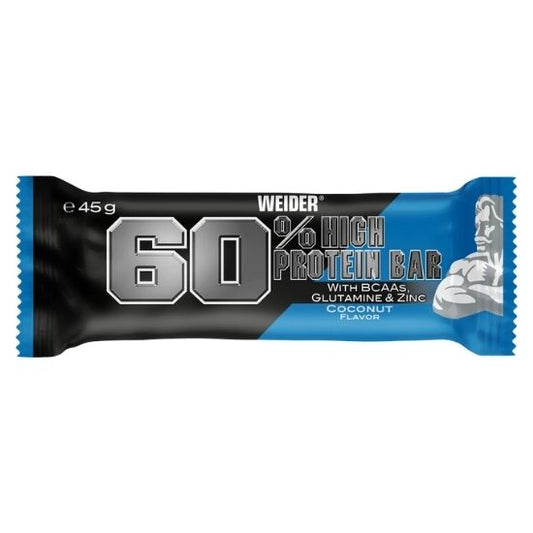 60% Protein Bar, Coconut, 45 g, Weider
