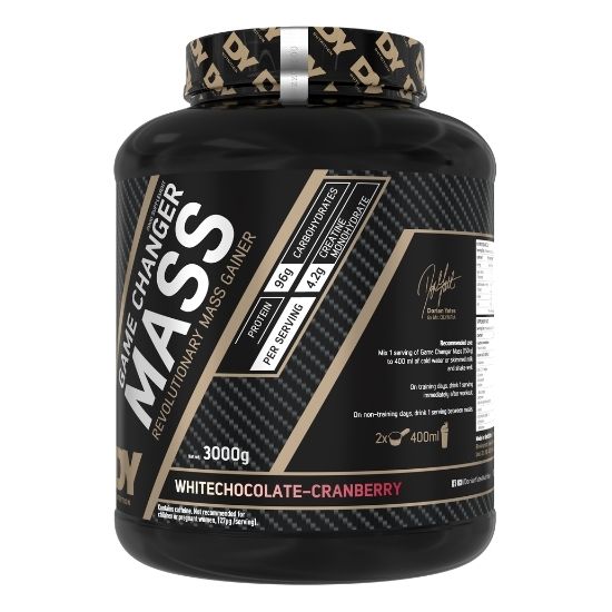 Game Changer Mass, White Chocolate-Cranberry, 3000g, Dorian Yates