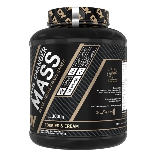 Game Changer Mass, Cookies & Cream, 3000g, Dorian Yates