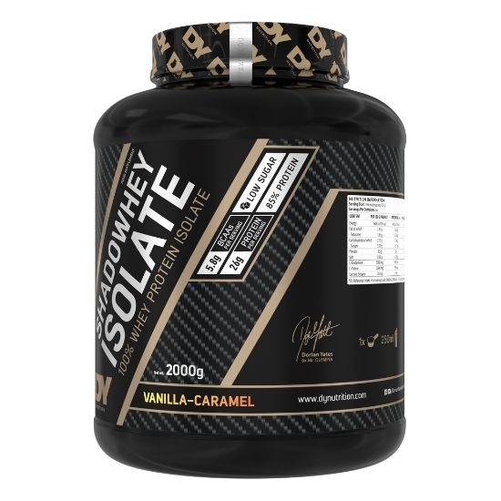 Shadowhey Isolate, Vanilla-Caramel, 2000g, Dorian Yates