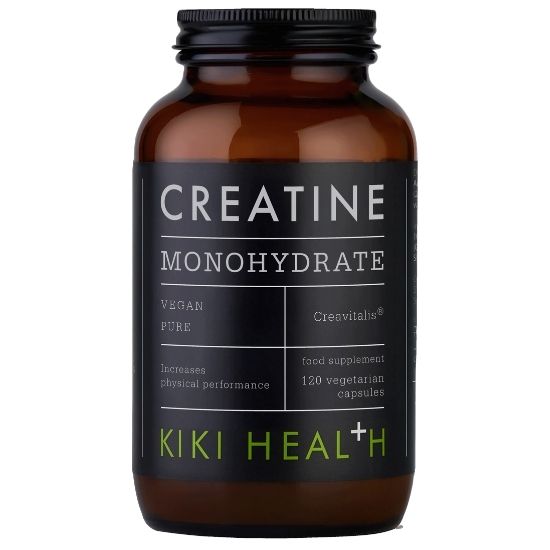 Creatine Monohydrate, 120 vcaps, KIKI Health - Vitax.ro