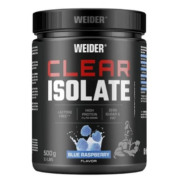 Clear Isolate, Blue Raspberry, 500g, Weider