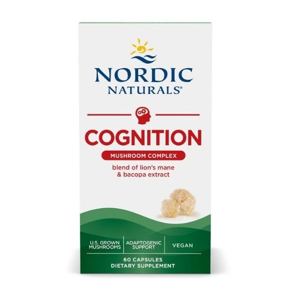 Cognition Mushroom Complex, 60 vcaps, Nordic Naturals - Vitax.ro
