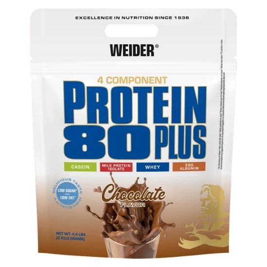 Protein 80 Plus, Chocolate, 2000g, Weider