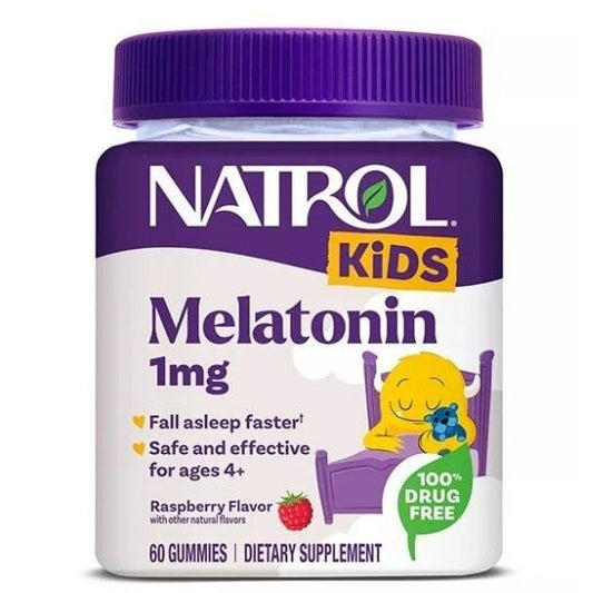 Kids Melatonin, Berry, 60 gummies, Natrol