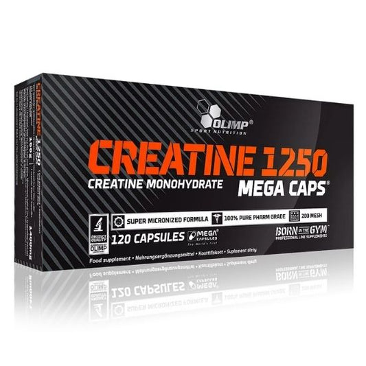 Creatine 1250 Mega Caps, 120 caps, Olimp Nutrition