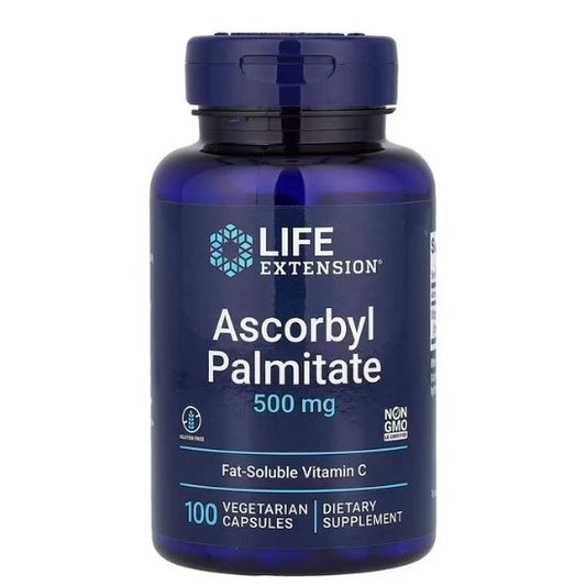 Ascorbyl Palmitate, 500mg, 100 vcaps, Life Extension - Vitax.ro