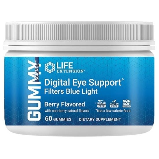 Digital Eye Support Gummies, Berry, 60 gummies, Life Extension - Vitax.ro