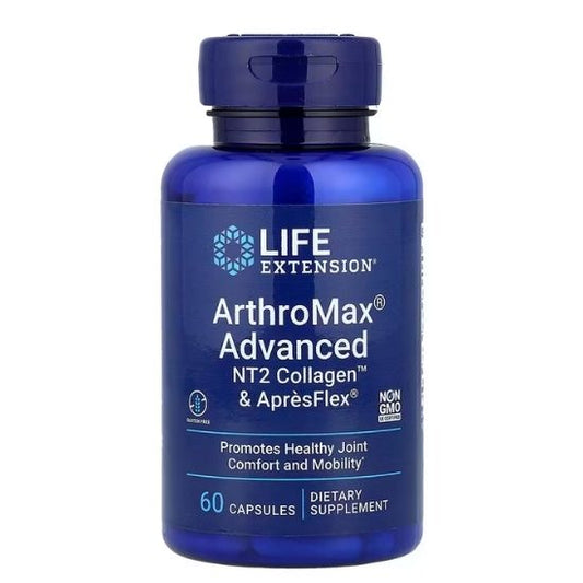 ArthroMax Advanced, NT2 Collagen & ApresFlex, 60 caps, Life Extension - Vitax.ro