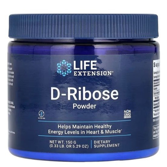 D-Ribose Powder, 150g, Life Extension - Vitax.ro