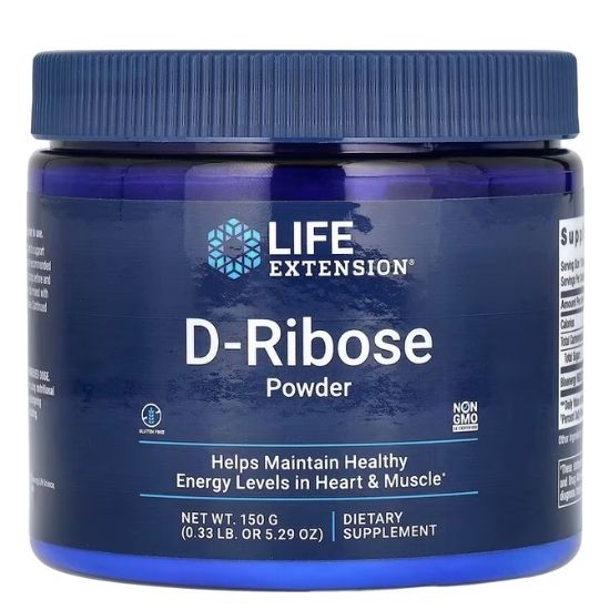 D-Ribose Powder, 150g, Life Extension - Vitax.ro