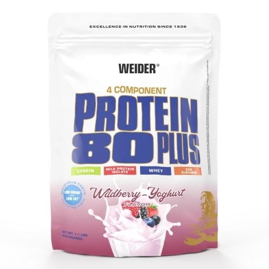 Protein 80 Plus, Wildberry-Yoghurt, 500g, Weider