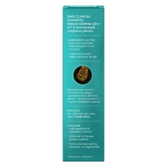 DMG Clinical Shampoo - Șampon împotriva căderii părului, 250 ml, Plantur | Vitax.ro