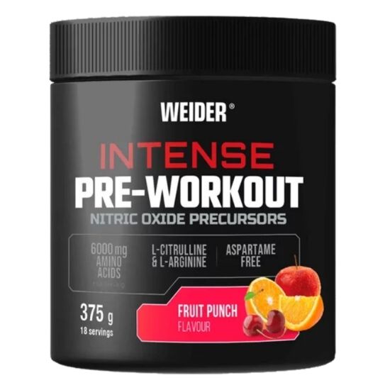 Intense Pre-Workout, Fruit Punch, 375g, Weider
