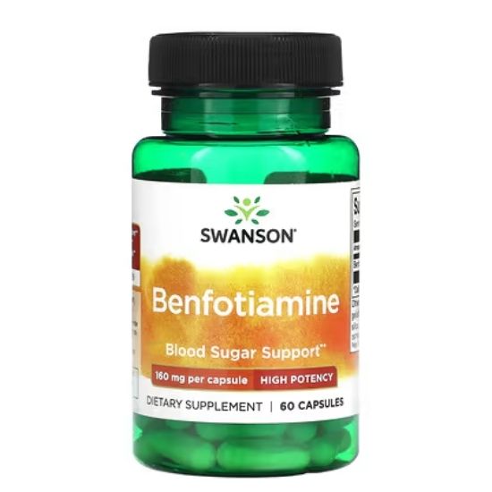 Benfotiamine, 160mg, 60 caps, Swanson - Vitax.ro