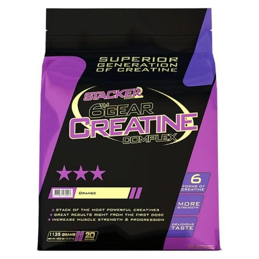 6th Gear Creatine Complex, Orange, 1135g, Stacker2 Europe - Vitax.ro