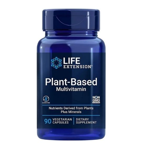 Plant-Based Multivitamin, 90 vcaps, Life Extension - Vitax.ro