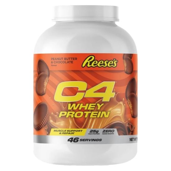 C4 Whey Protein, Peanut Butter & Chocolate Reese's, 1700g, Cellucor - Vitax.ro