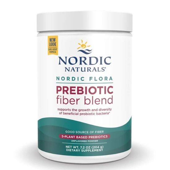 Nordic Flora Prebiotic Powder, 204g, Nordic Naturals - Vitax.ro