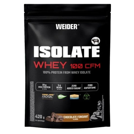 Isolate Whey 100 CFM, Chocolate Fondant, 420g, Weider