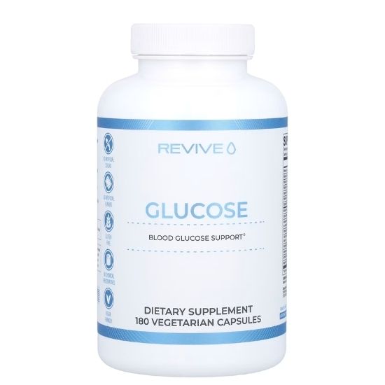 Glucose, 180 vcaps, Revive - Vitax.ro