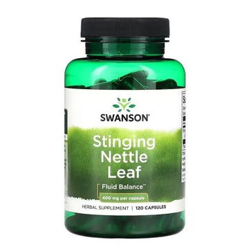 Stinging Nettle Leaf, 400mg, 120 caps, Swanson - Vitax.ro