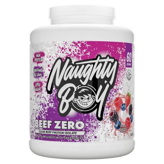 Beef Zero, Mixed Berries, 1800g, Naughty Boy - Vitax.ro