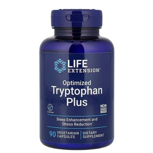 Optimized Tryptophan Plus, 90 vcaps, Life Extension - Vitax.ro