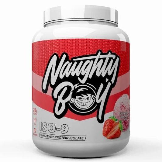 Iso-9, Strawberry Milkshake, 2010g, Naughty Boy - Vitax.ro