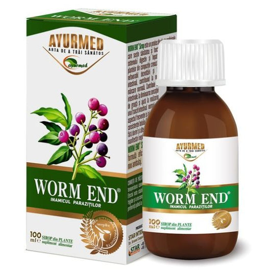 Worm End Sirop, 100 Ml, Ayurmed